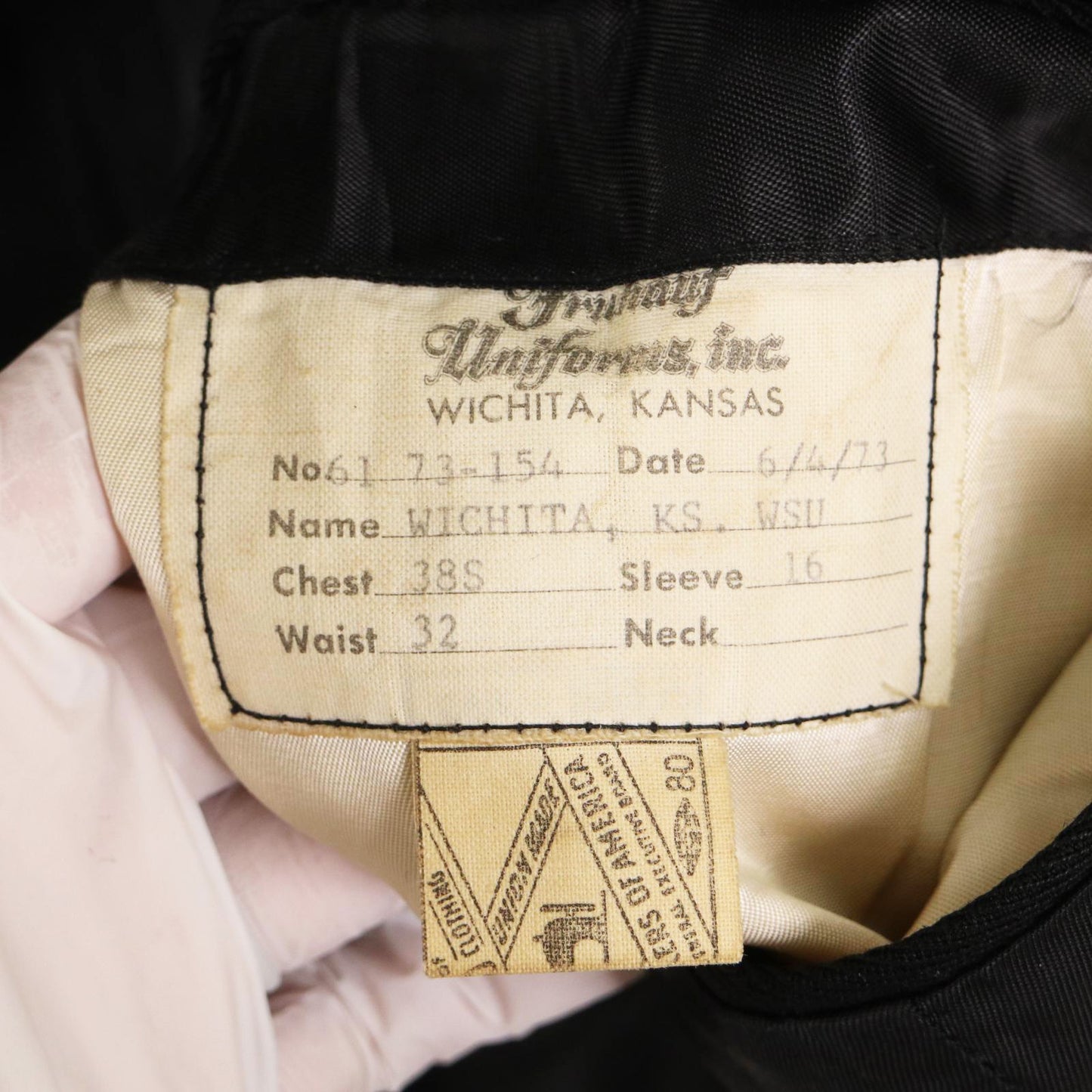 70s Fruhauf Uniforms Jacket