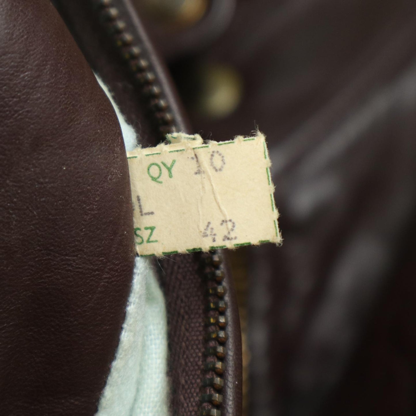 70s Single Riders Leather Jacket