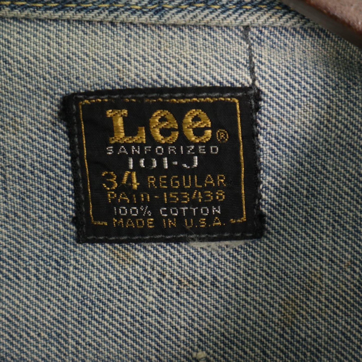 70s Lee 101-J Denim Jacket