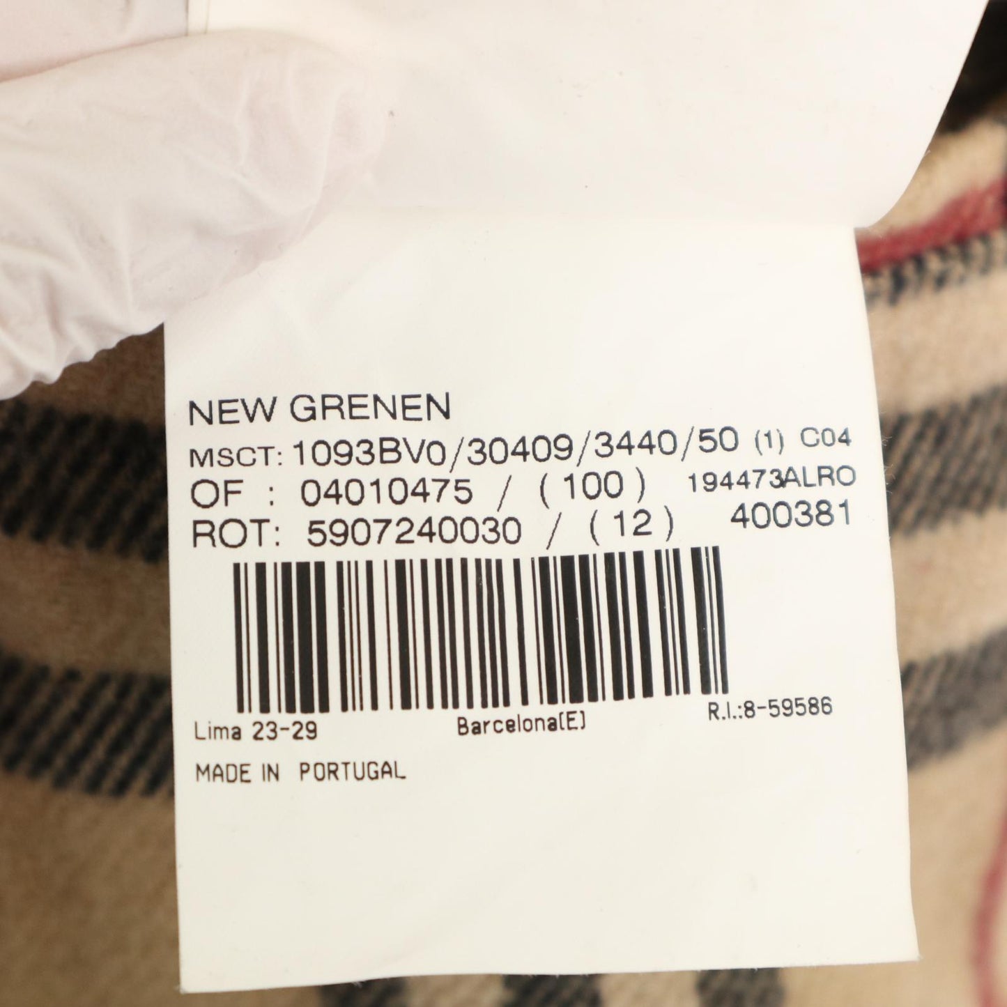 00s BURBERRY Soutien Collar Coat