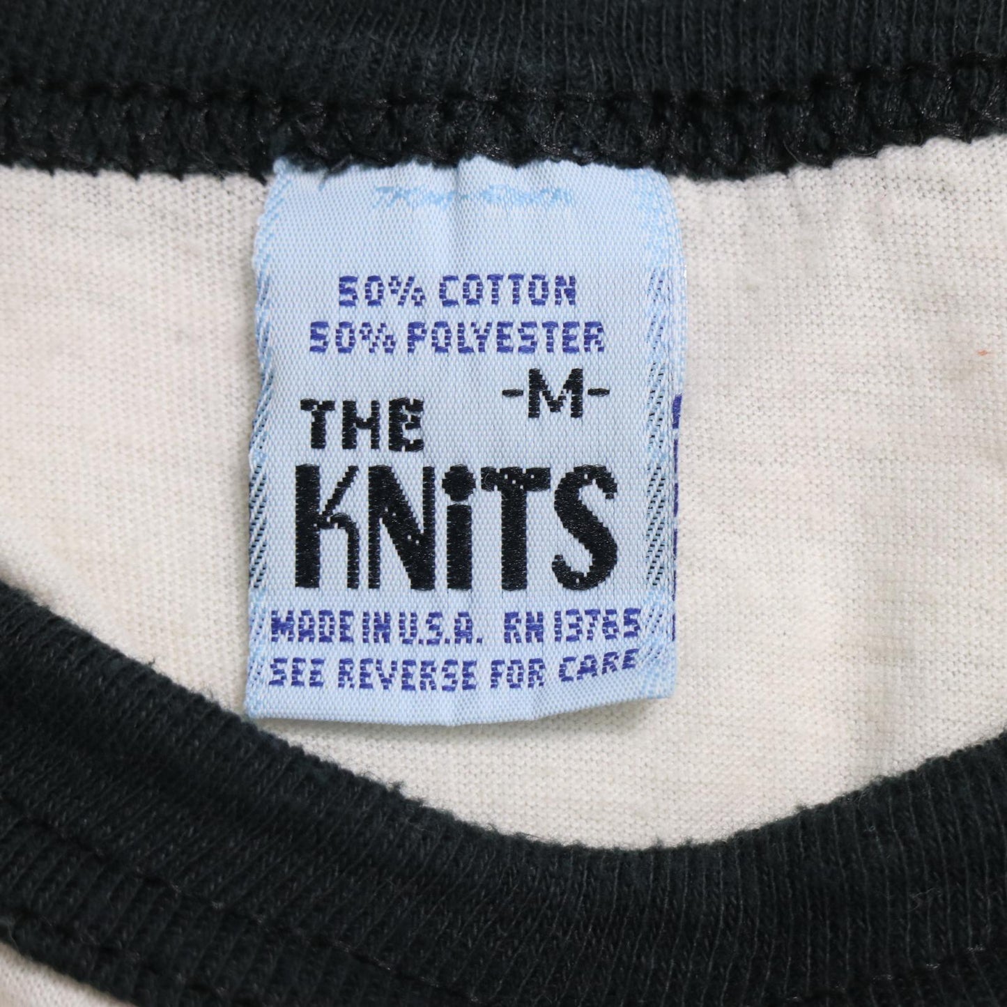 80s THE KNITS Musician Long Sleeve T-Shirt