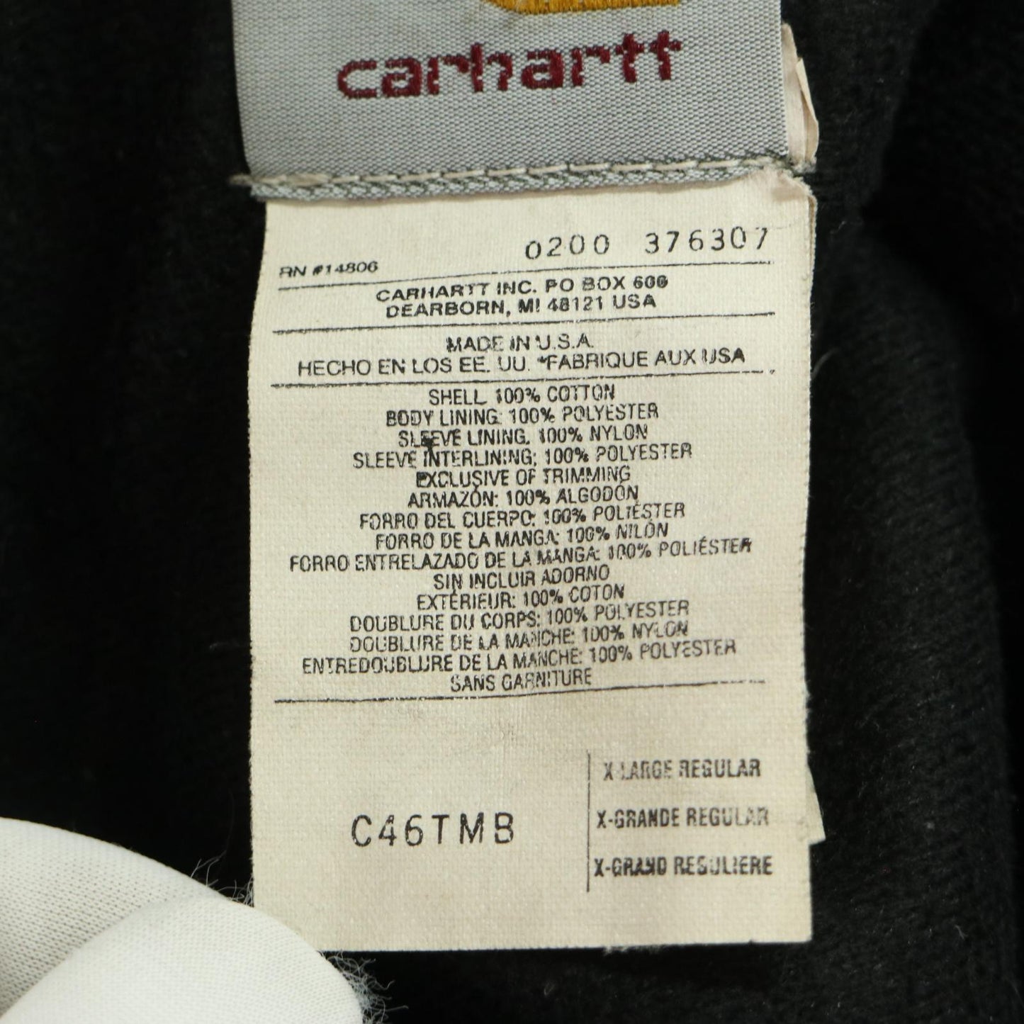 00s Carhartt Work Jacket