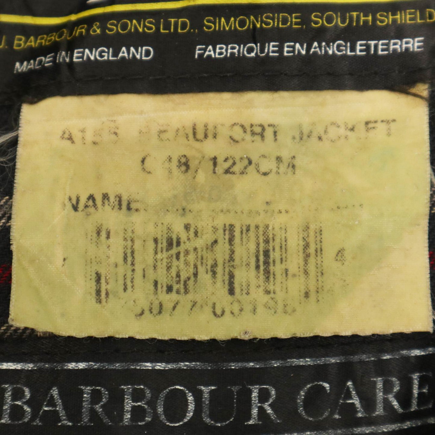 90s Barbour BEAUFORT Oiled Jacket