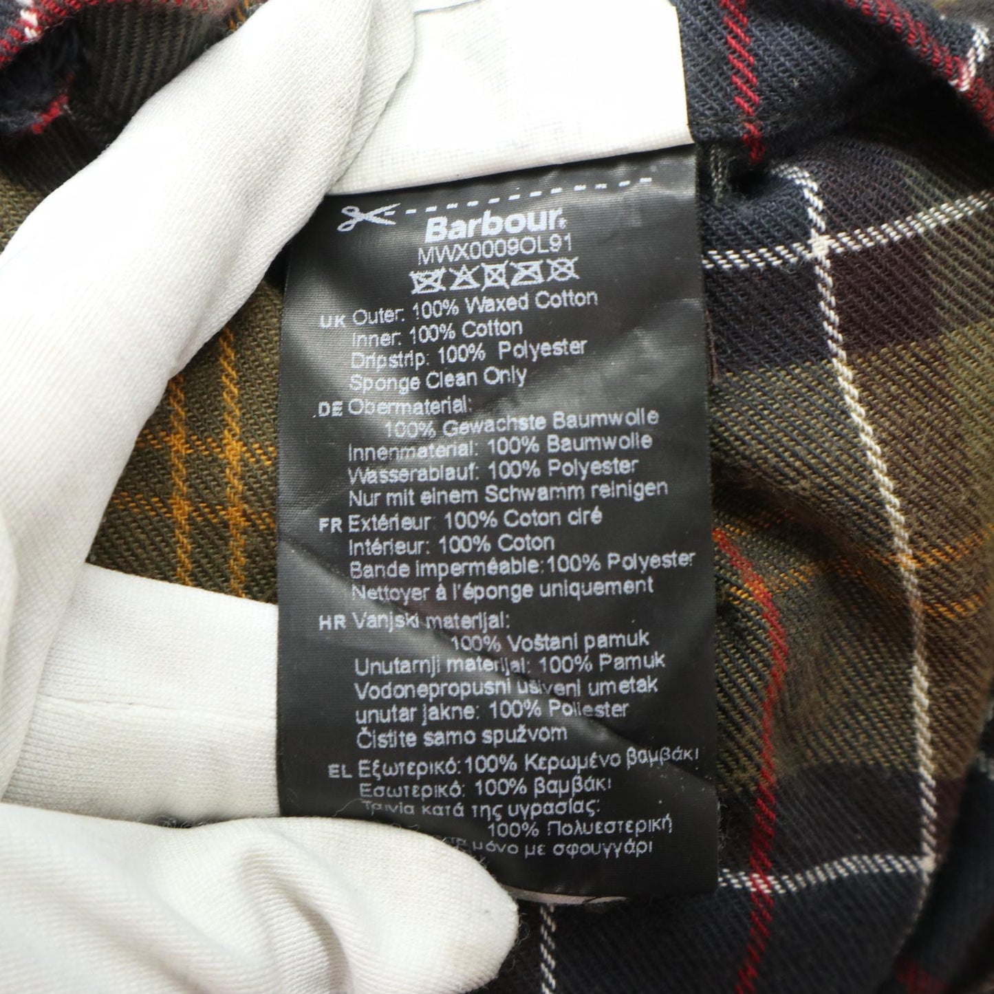 Barbour NORTHUMBRIA Oiled Jacket