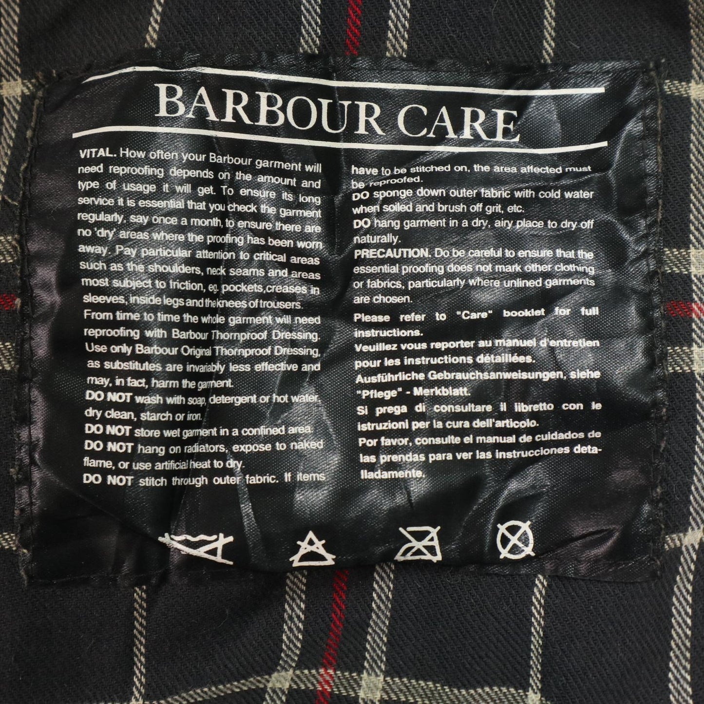 90s Barbour BEAUFORT Oiled Jacket