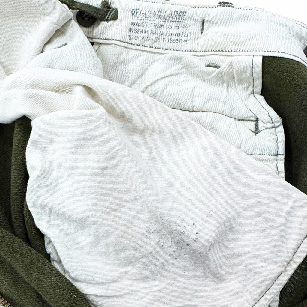 50s U.S. ARMY M-51 Wool Field Pants Military Pants
