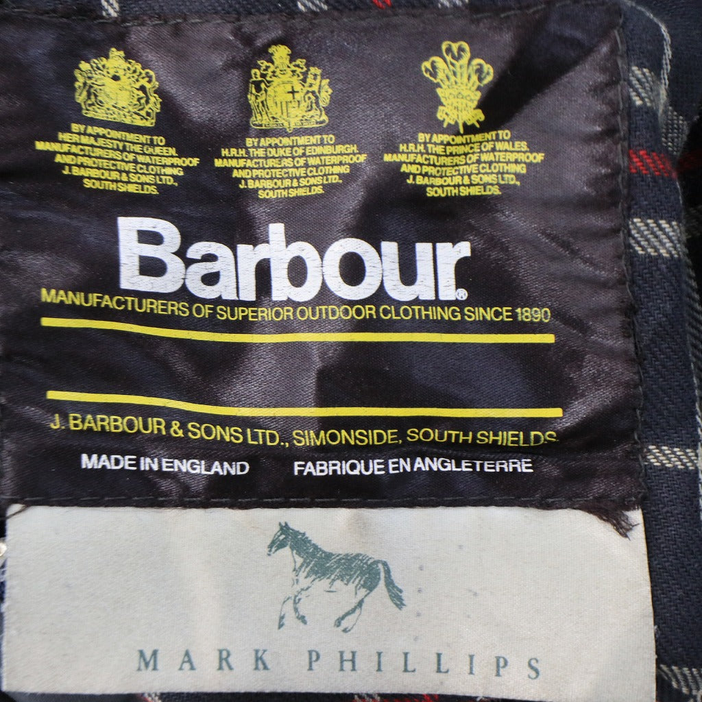 60s Barbour MARK PHILLIPS Oiled Jacket