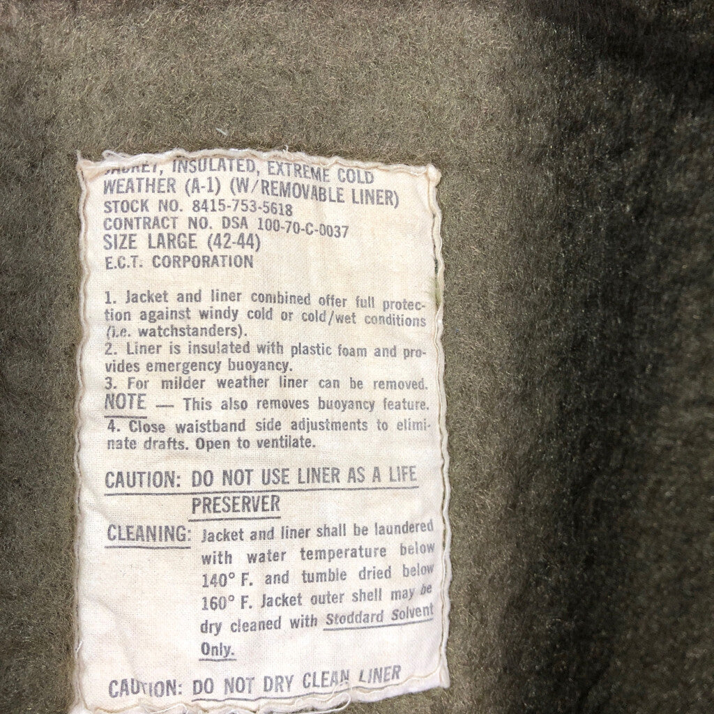 70s U.S. NAVY Military Jacket