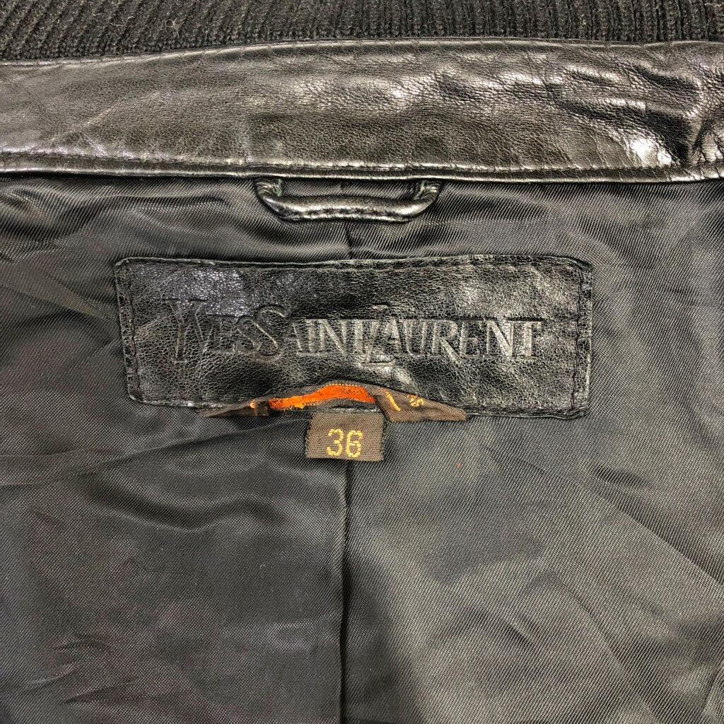 YVES SAINT LAURENT Leather Jacket