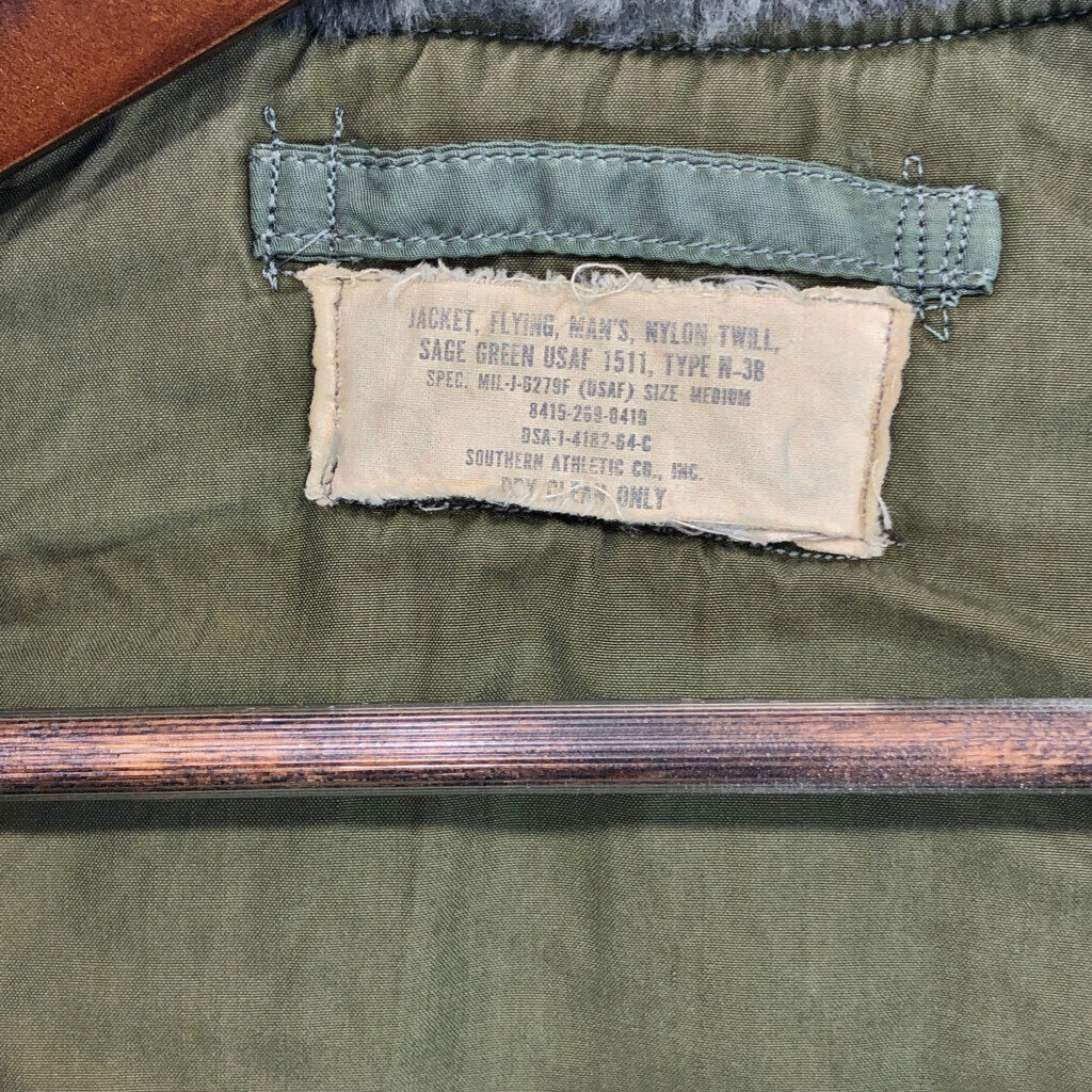 60s U.S.AIRFORCE N-3B Flight Jacket Military Jacket