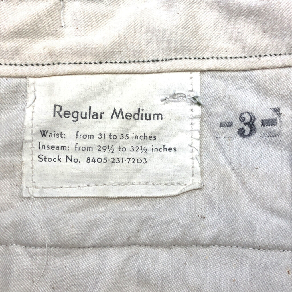 60s U.S. ARMY M-51 Field Pants Long Pants