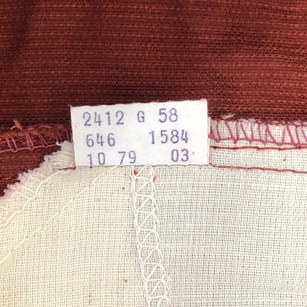 70s Levi's 646 Corduroy Pants
