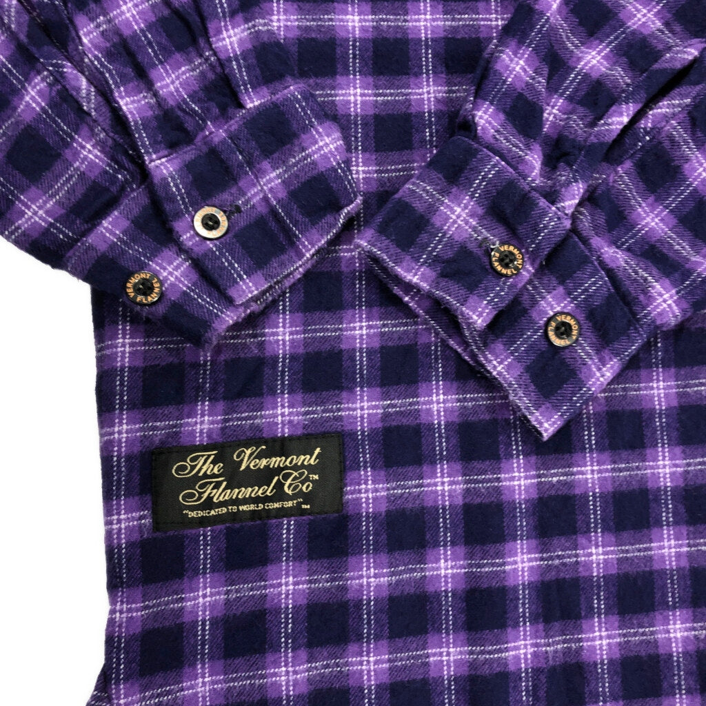 THE VERMANT FLAMMED FOA Flannel Shirt