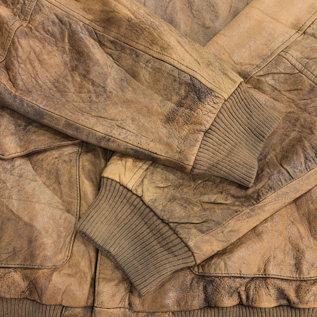 ADVENTURE BOUND BY WILSON A-2 Flight Military Jacket