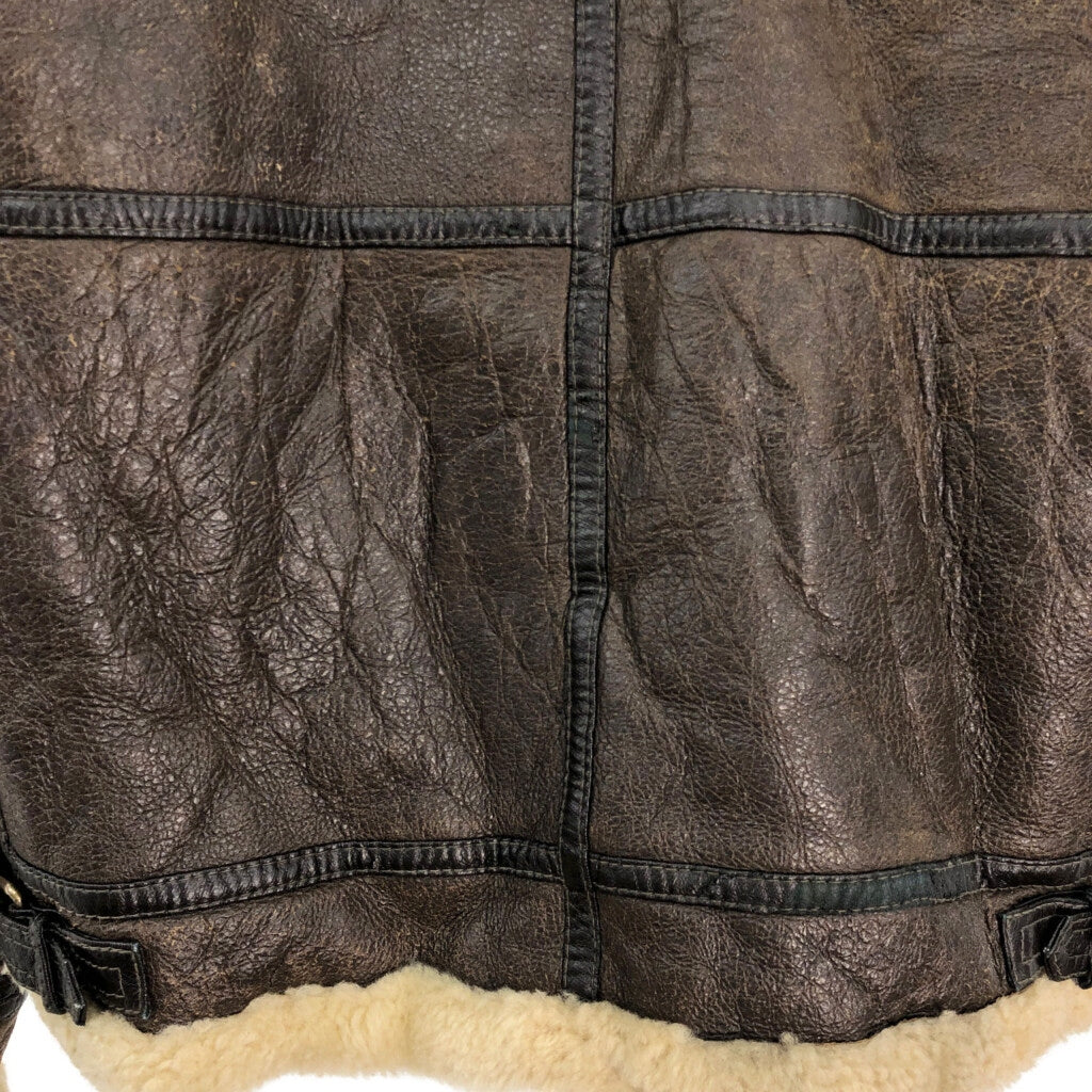 TYPE B-3 Mouton Leather Leather Jacket