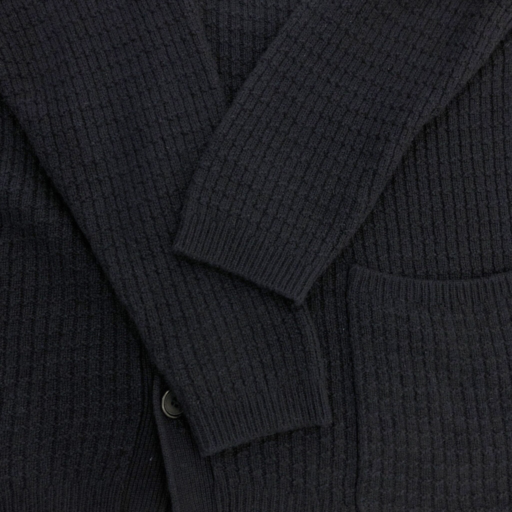 90s GIORGIO ARMANI Ribbed Cashmere Cardigan
