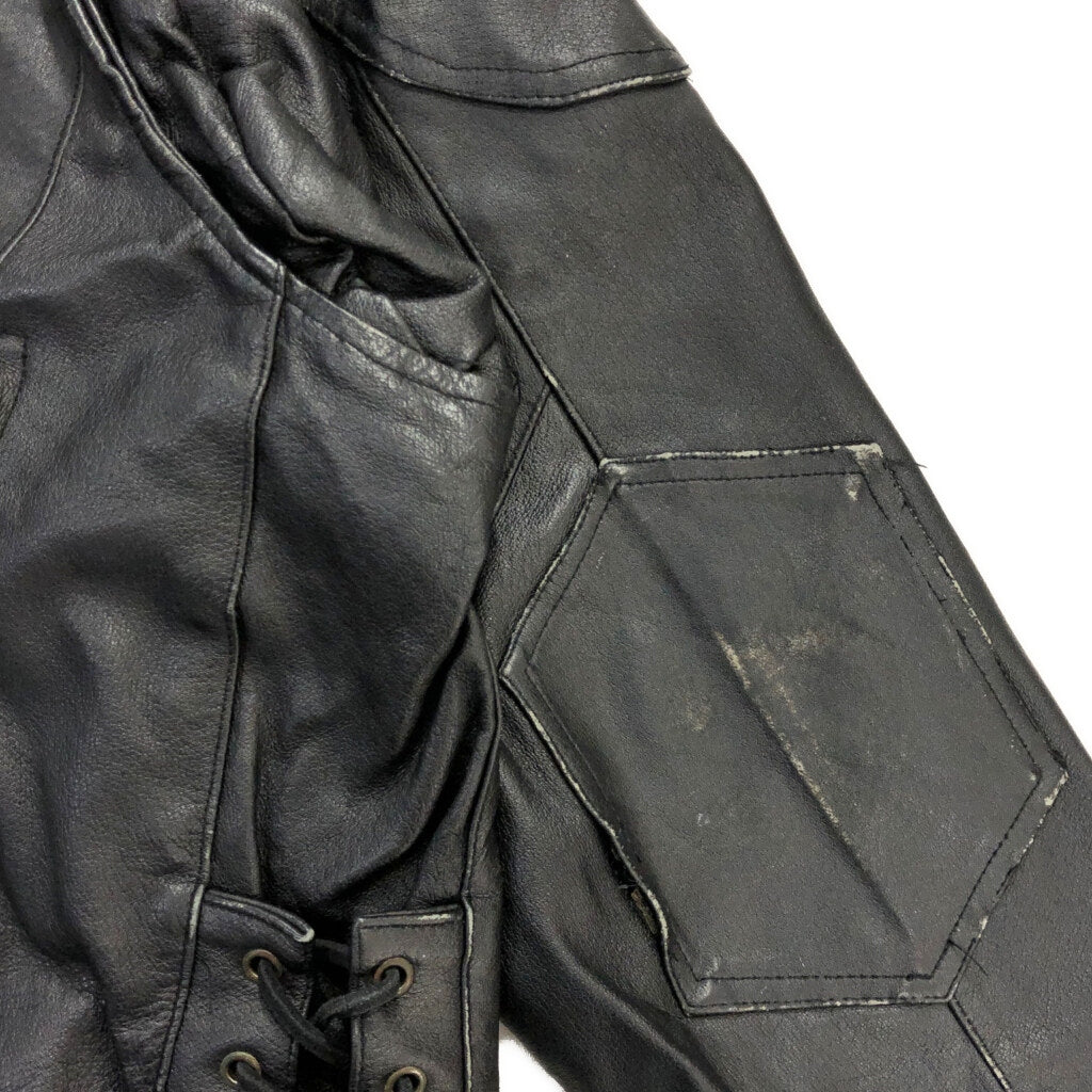 Von Dutch Single Riders Leather Jacket