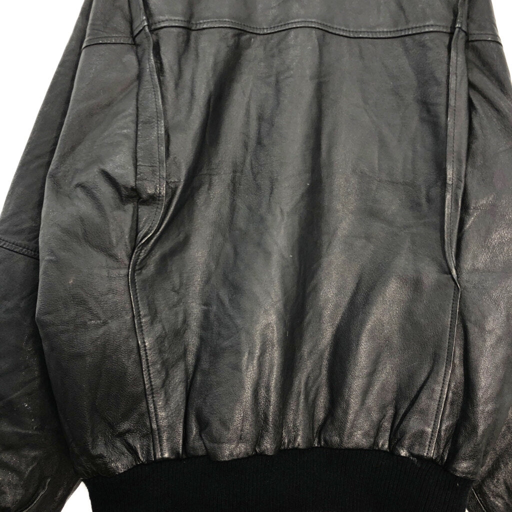 00s BURK'S BAY A-2 Flight Leather Jacket