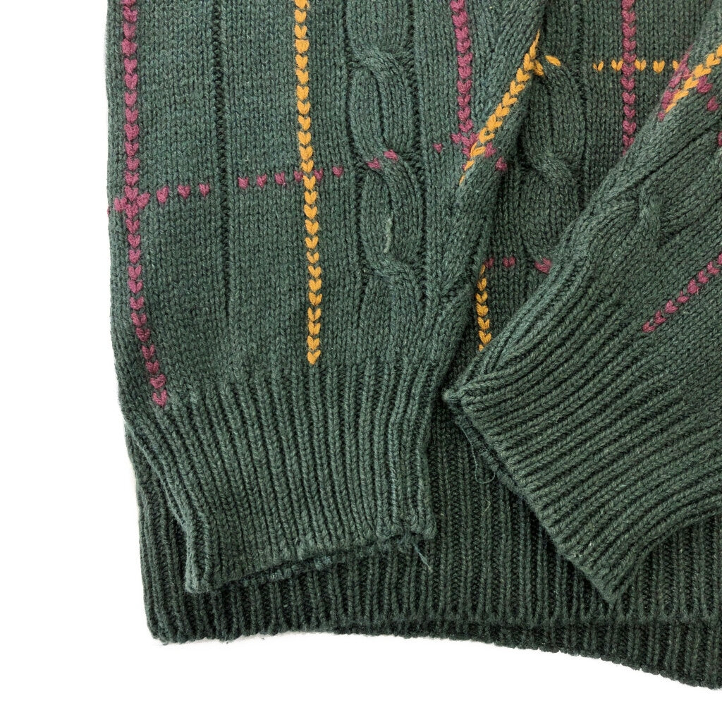 90s NEW RIVER for J.Byerings V-Neck Sweater