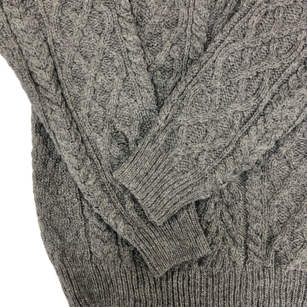ARAN CRAFTS Aran Knit Half Zip Sweater