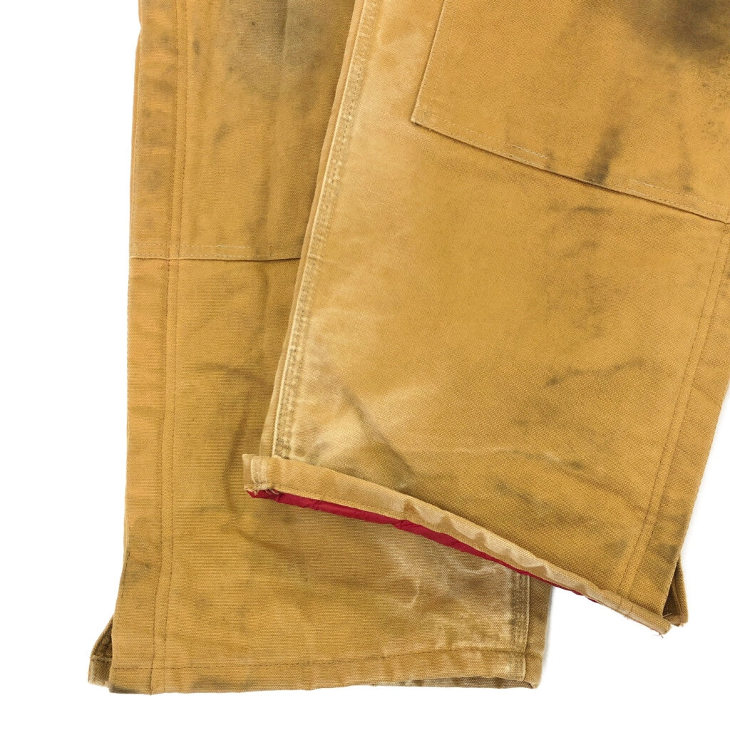 90s Carhartt Duck Double Knee Bib Overall Duck Overall