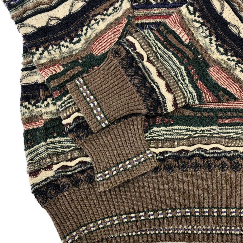 90s 3D Knit Sweater