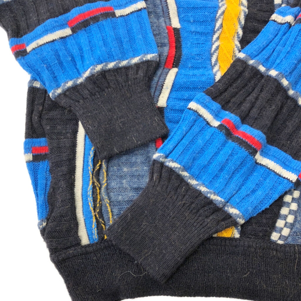 90s EMILIO 3D Knit Sweater