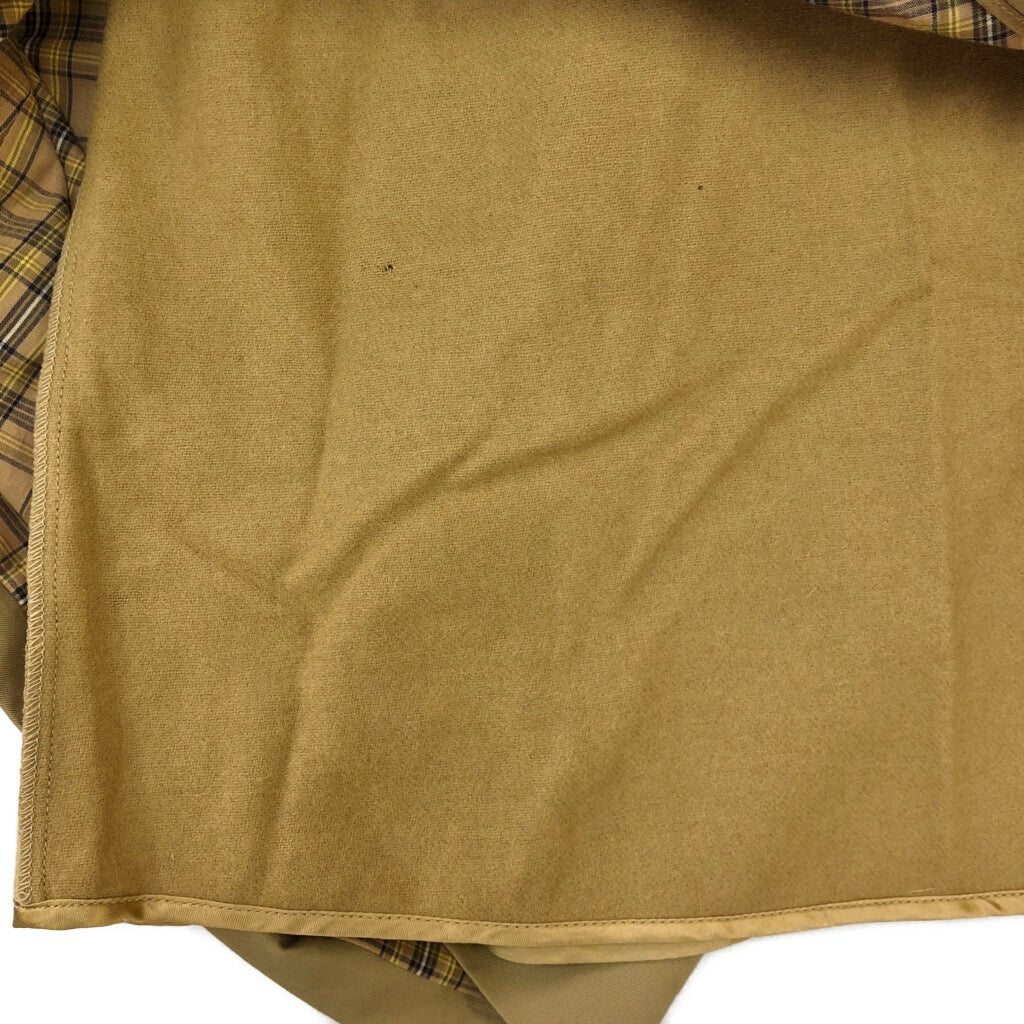 BARACUTA Balmacaan Soutien Collar Coat