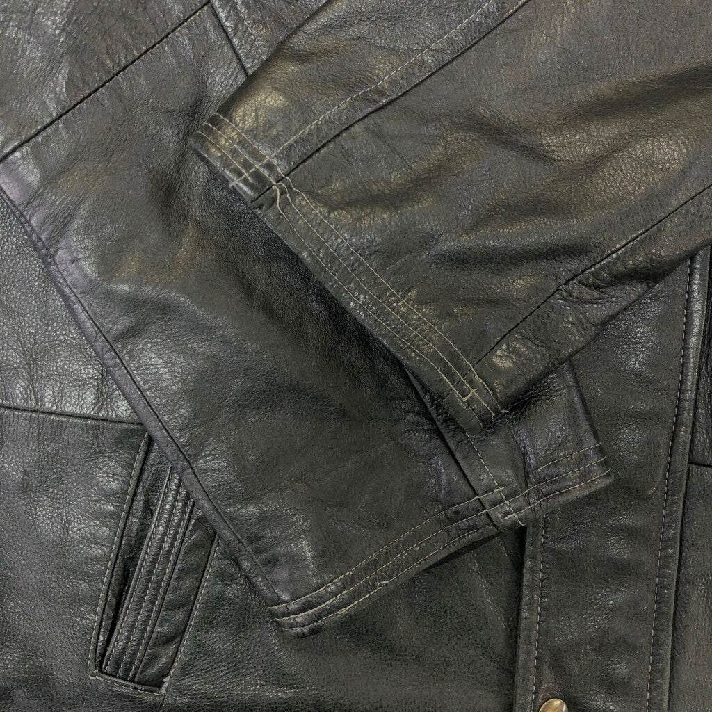 90s A&S selections Leather Jacket