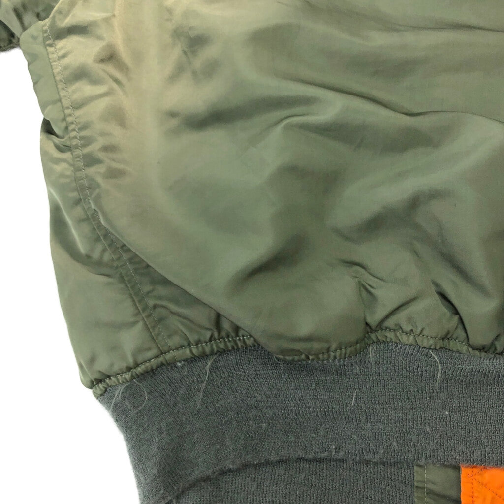 70s U.S.AIRFORCE MA-1 Flight Jacket Military Jacket