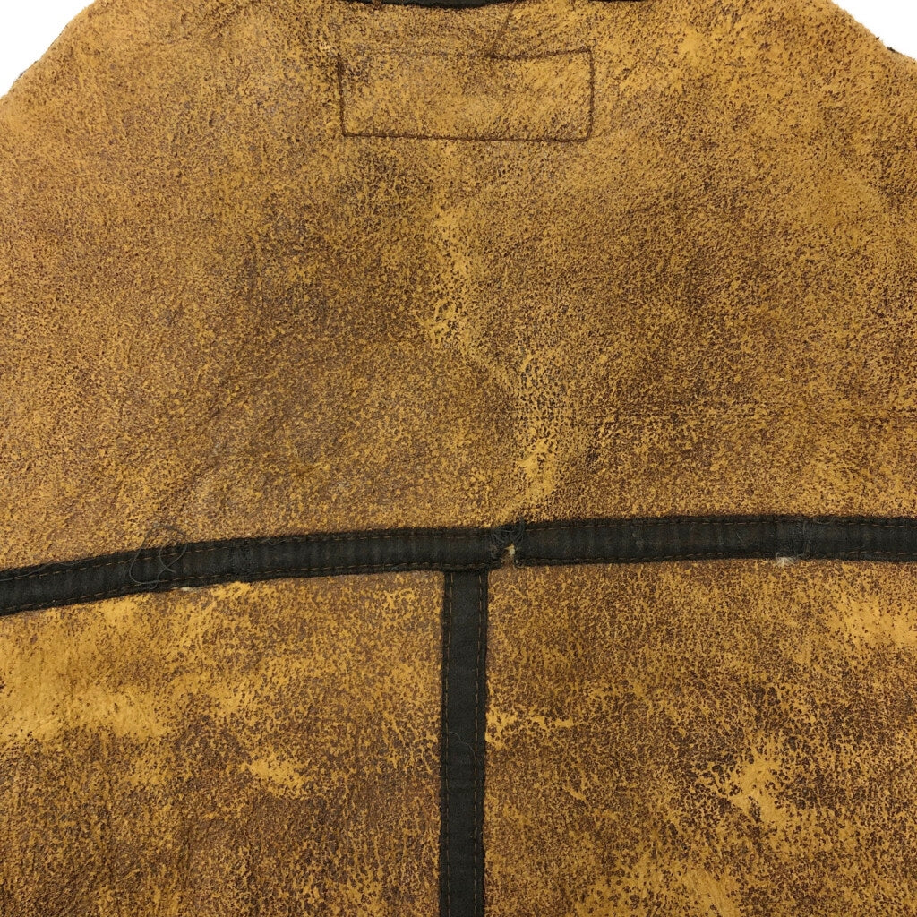 80s LANCASTER B-3 Flight Jacket Leather Jacket