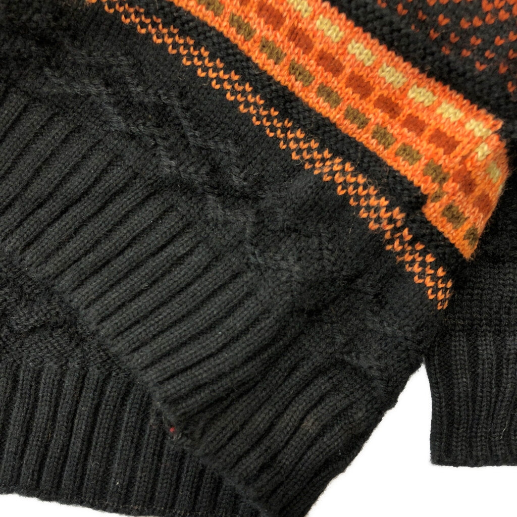 Micro Polo V-Neck Sweater