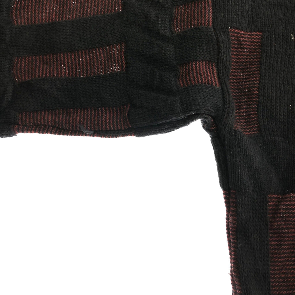 90s KNIGHTS BRIDGE 3D Knit Sweater