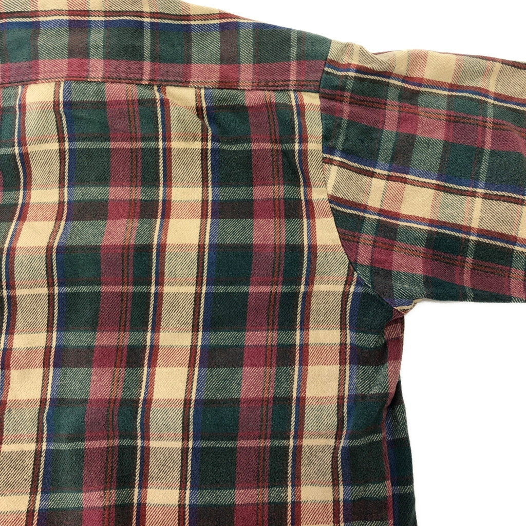 90s FIVE BROTHER Check Shirt