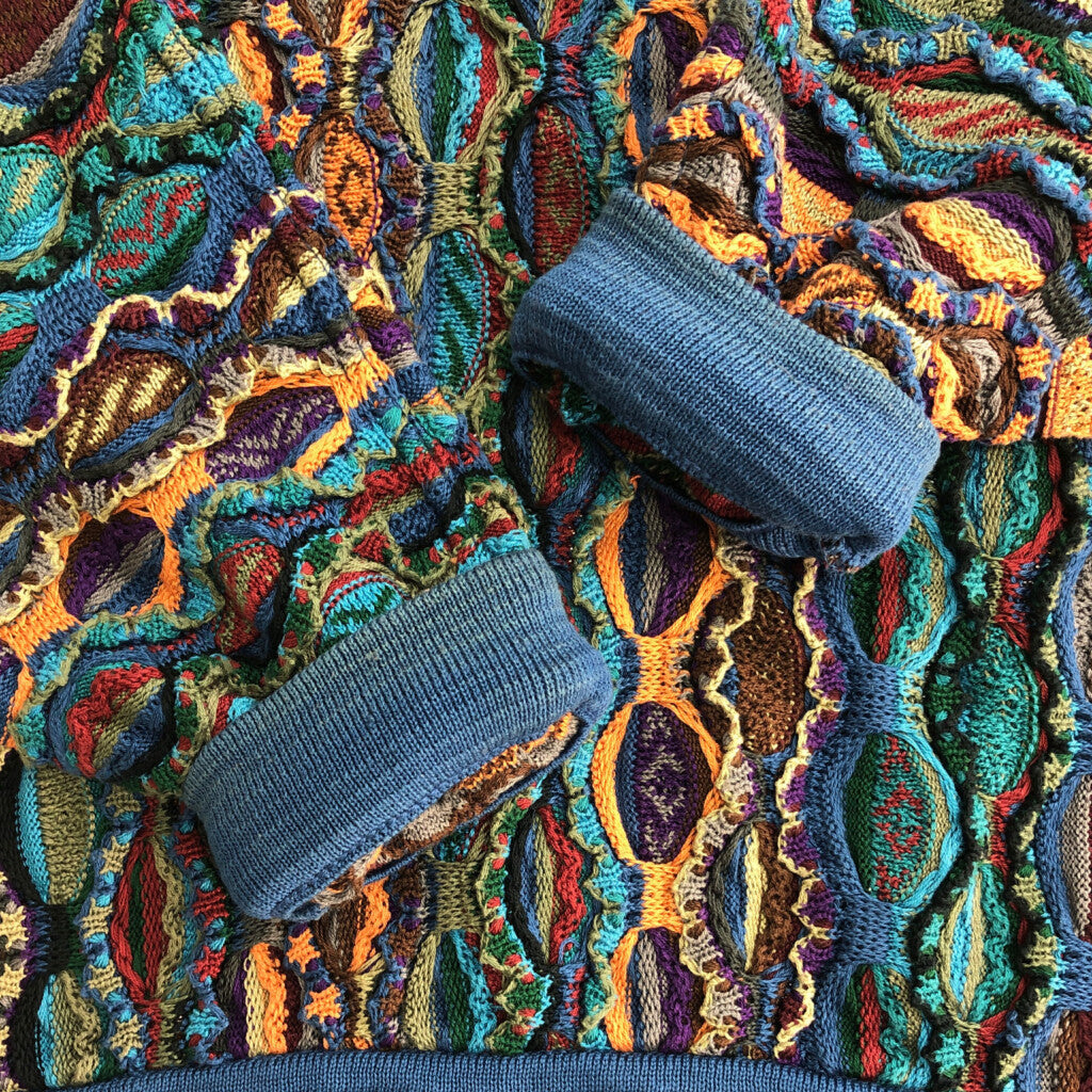 90s COOGI 3D Knit Sweater