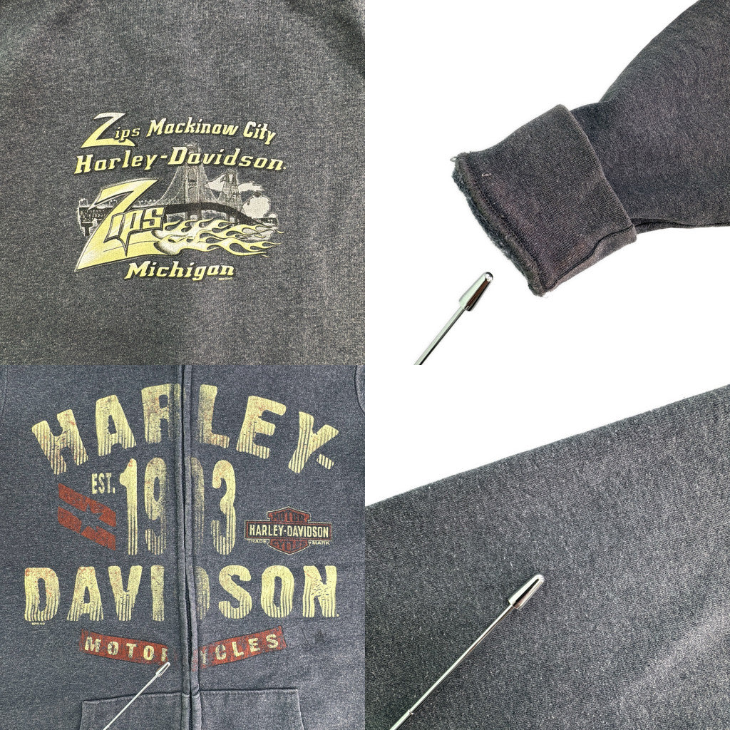 HARLEY DAVIDSON Full Zip Hoodie