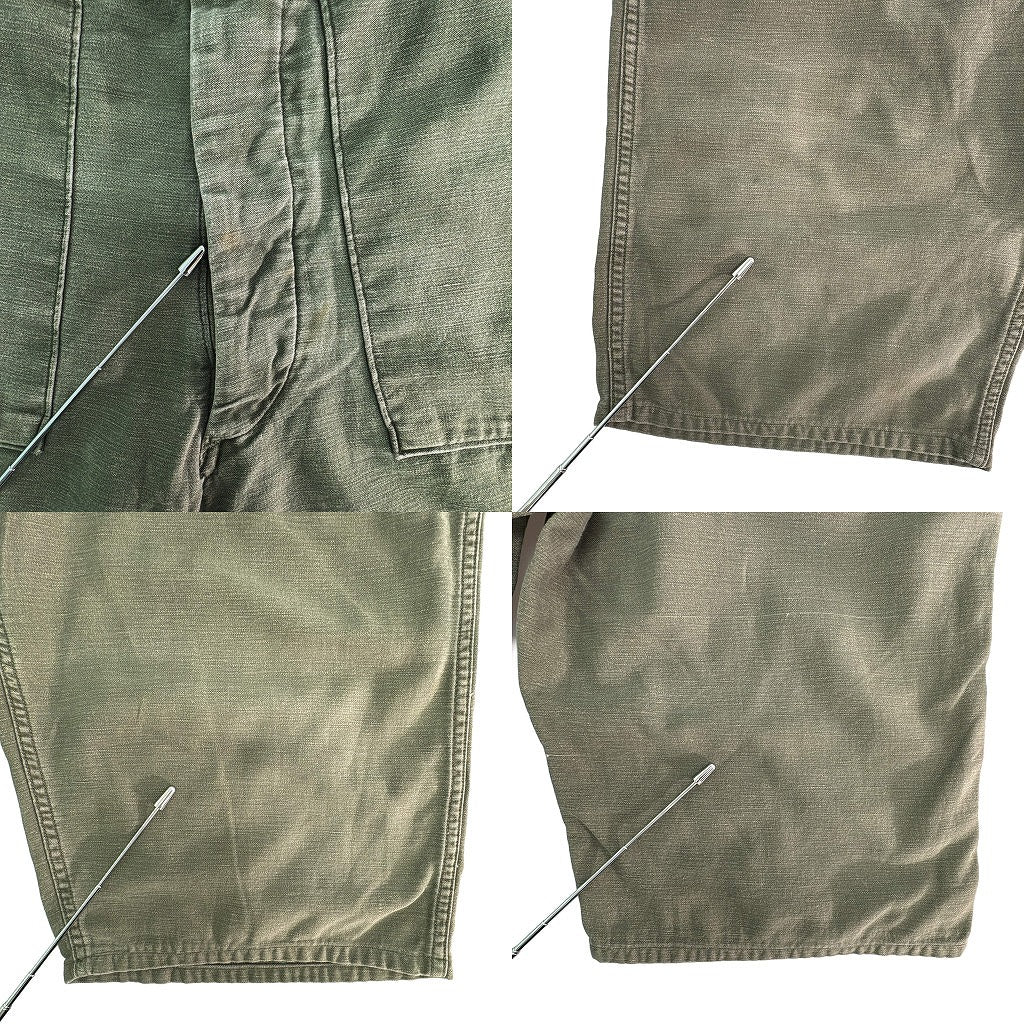 60s U.S. ARMY Utility Trousers Military Shorts