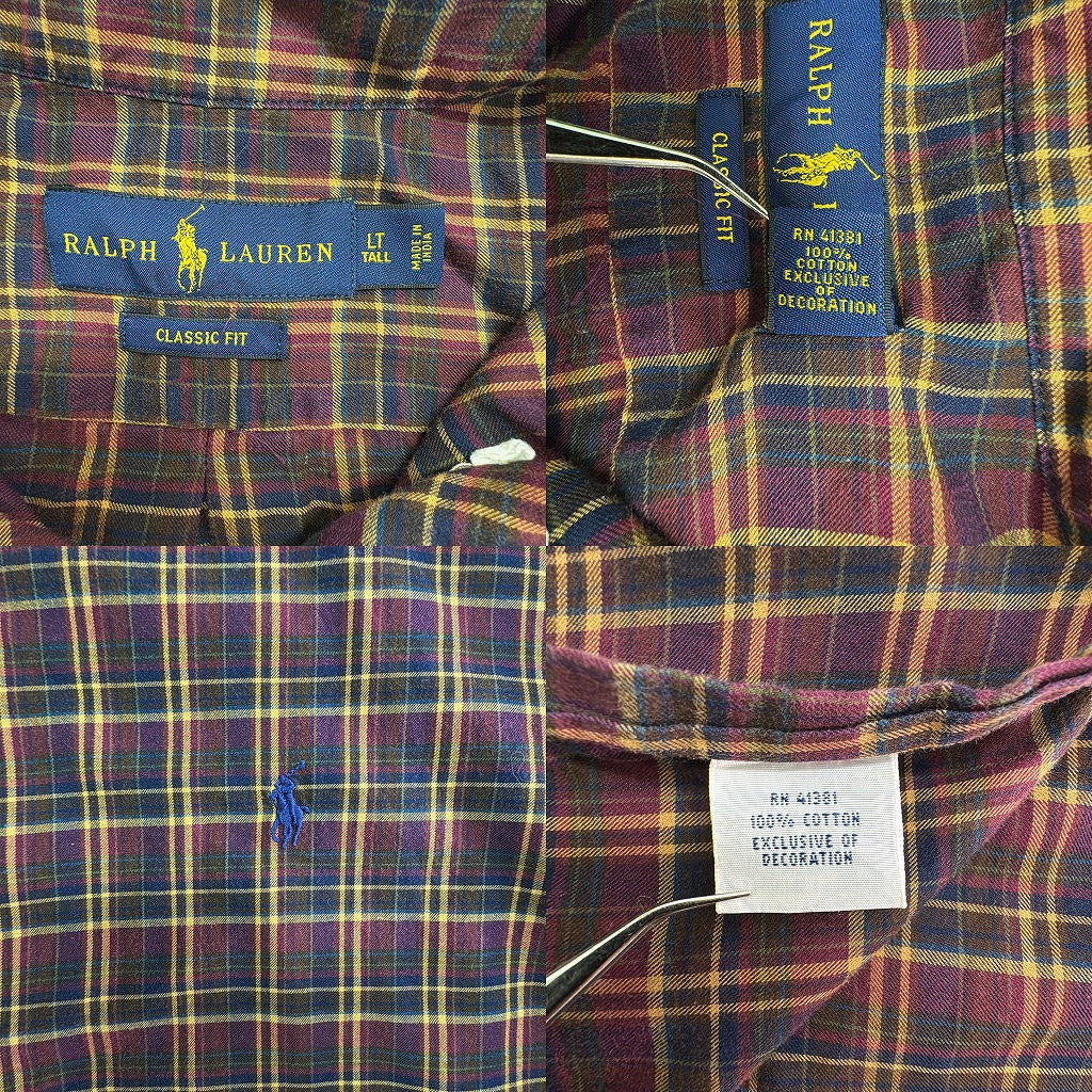 RALPH LAUREN Check Shirt