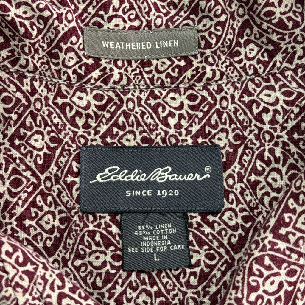Eddie Bauer Open Collar Shirt