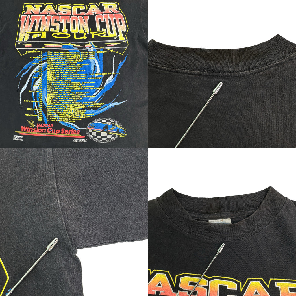 90s TULTEX Motorcycle T-Shirt