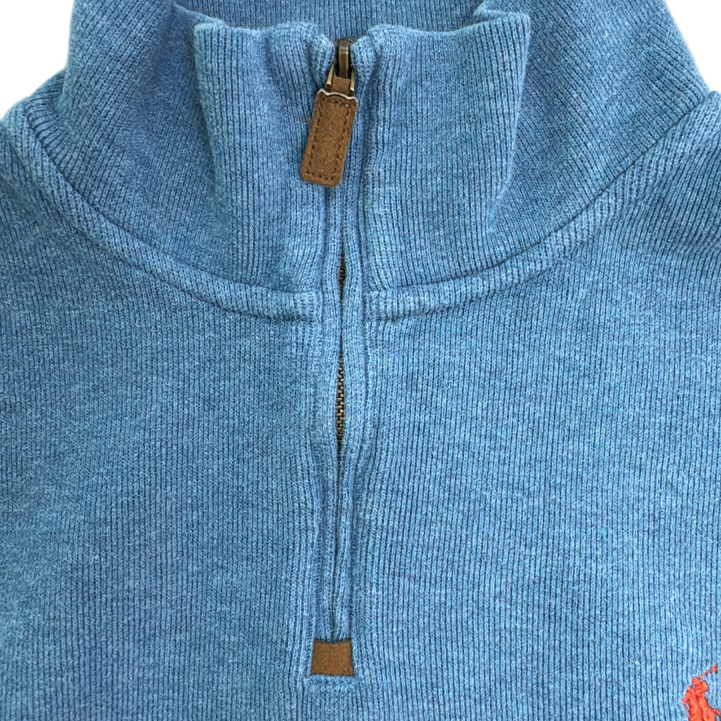 Polo by Ralph Lauren Half Zip Cotton Sweater Half Zip Sweater
