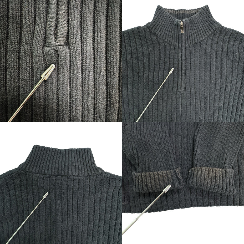 DKNY JEANS Half Zip Sweater