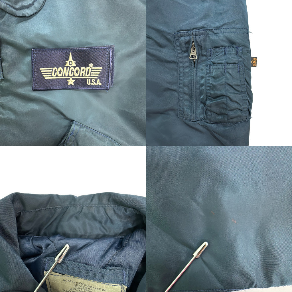 90s CONCORD INDUSTRIES CWU-45/P Flight Jacket Military Jacket