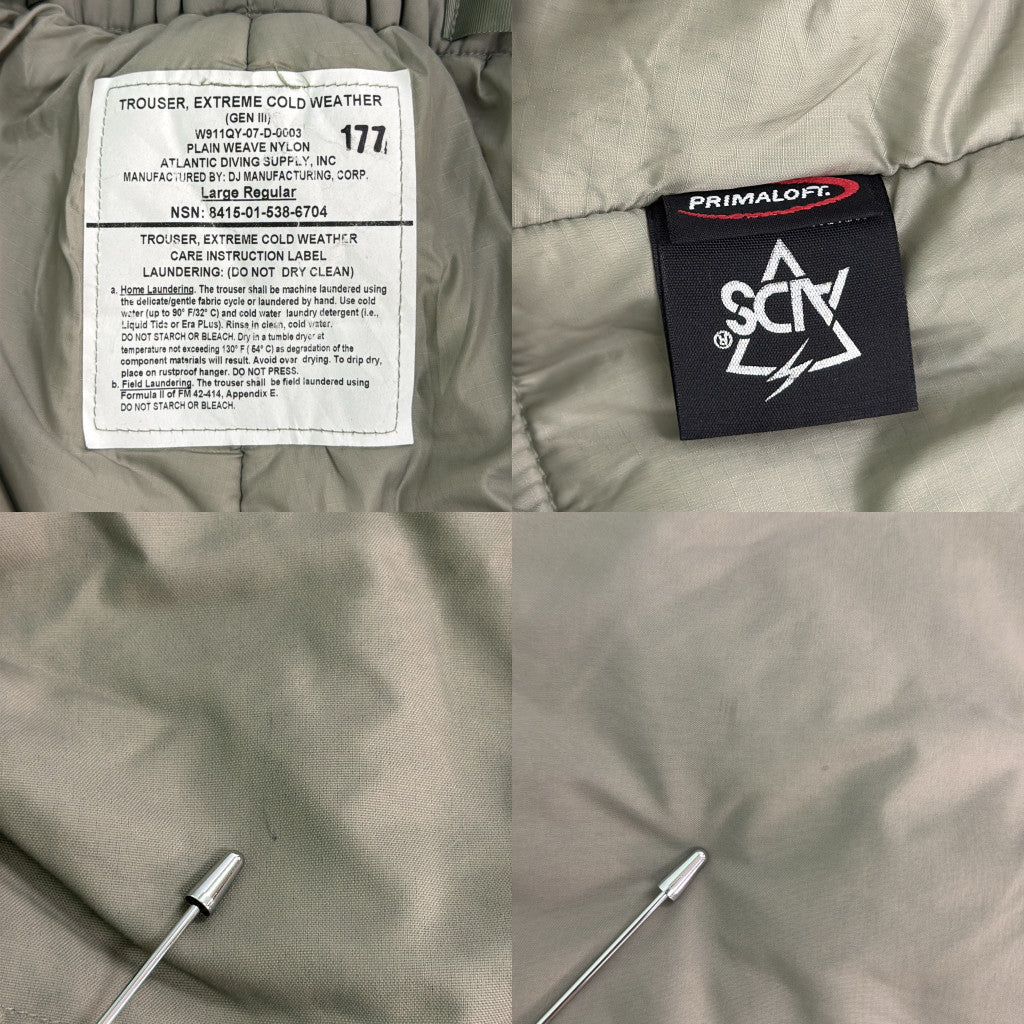 00s Military ECWCS GEN3 Level7 PRIMALOFT Military Pants