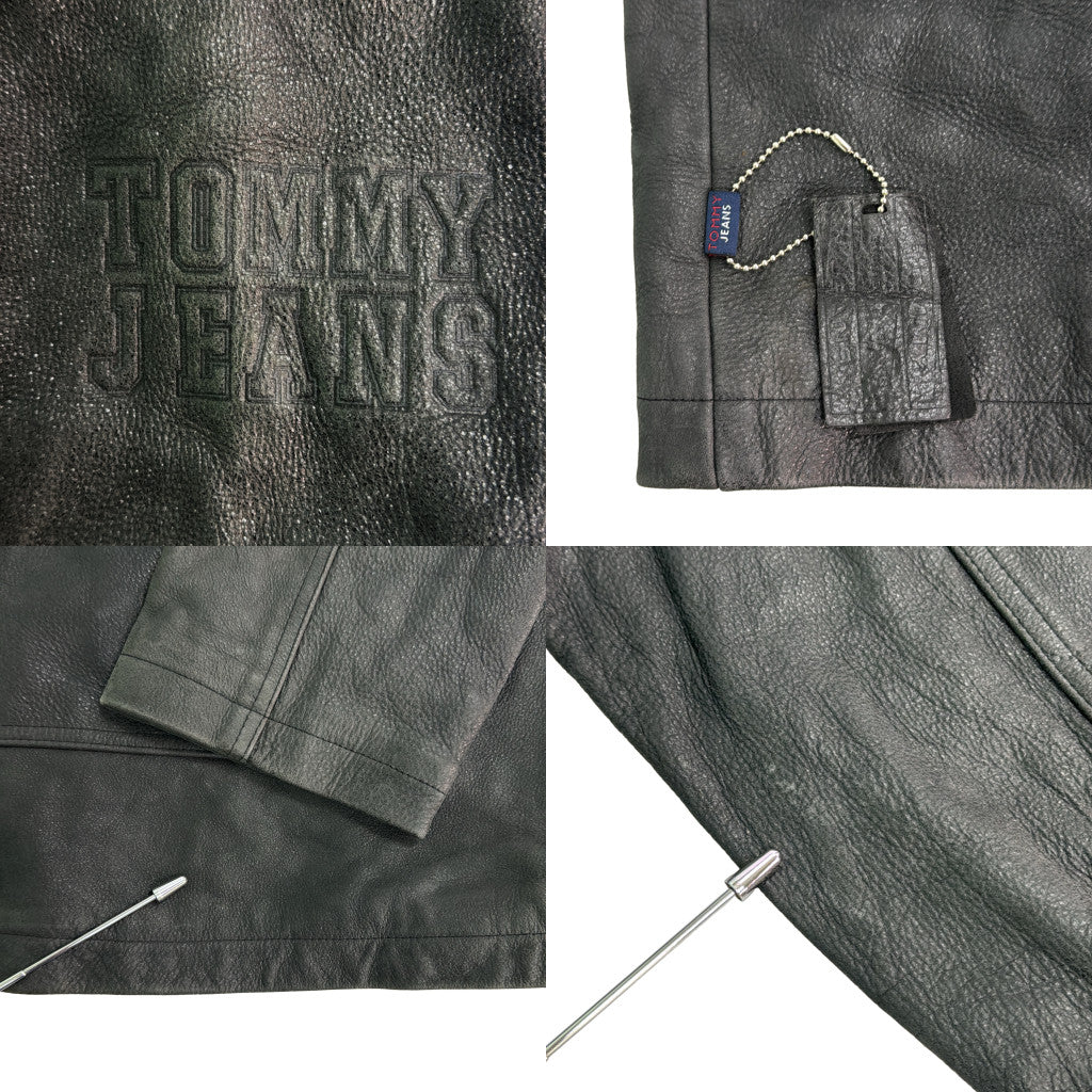 TOMMY JEANS Leather Jacket