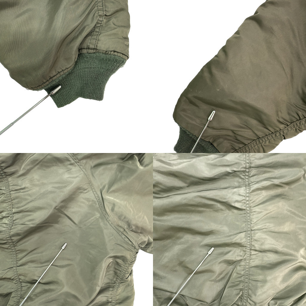 80s ALPHA INDUSTRIES N-2B Flight Jacket Military Jacket