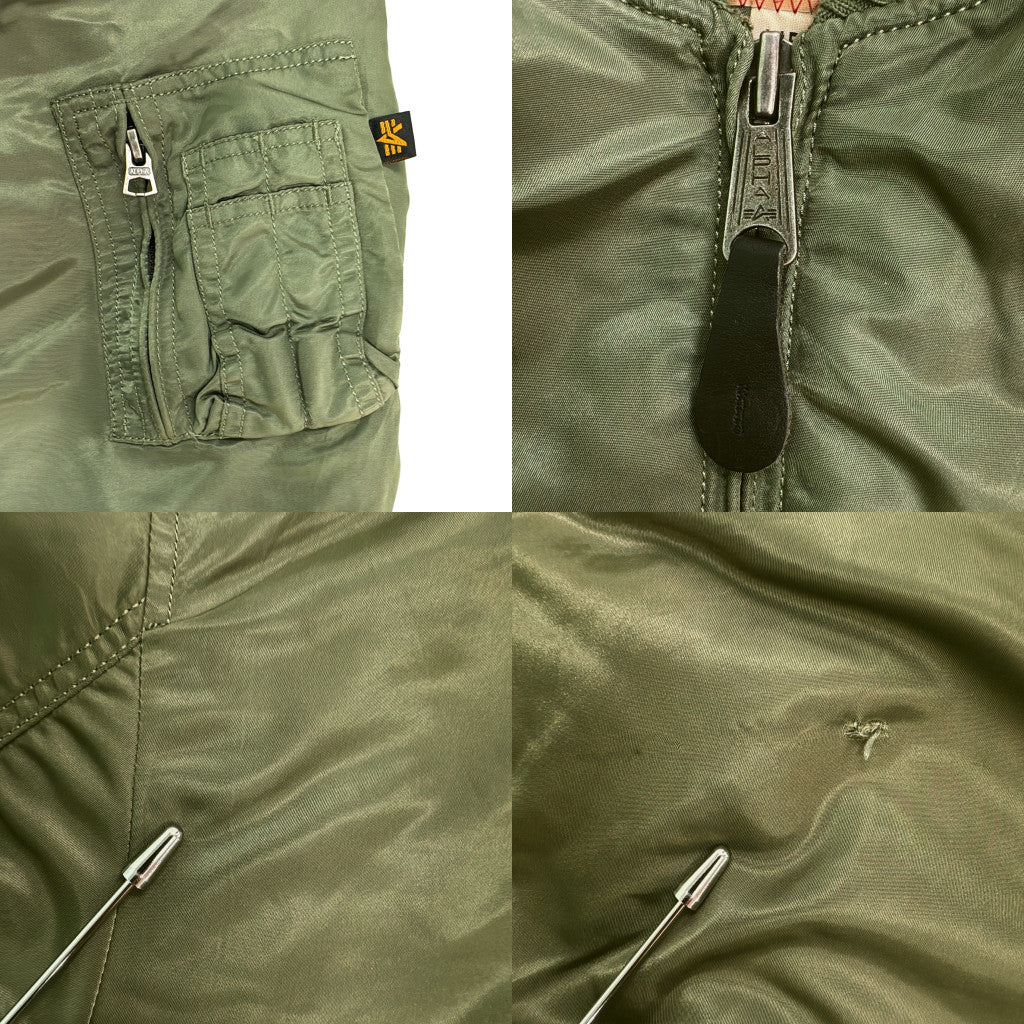 ALPHA INDUSTRIES MA-1 Flight Jacket Military Jacket