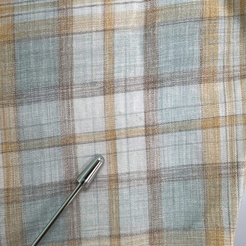 70s LANCER of California Check Shirt