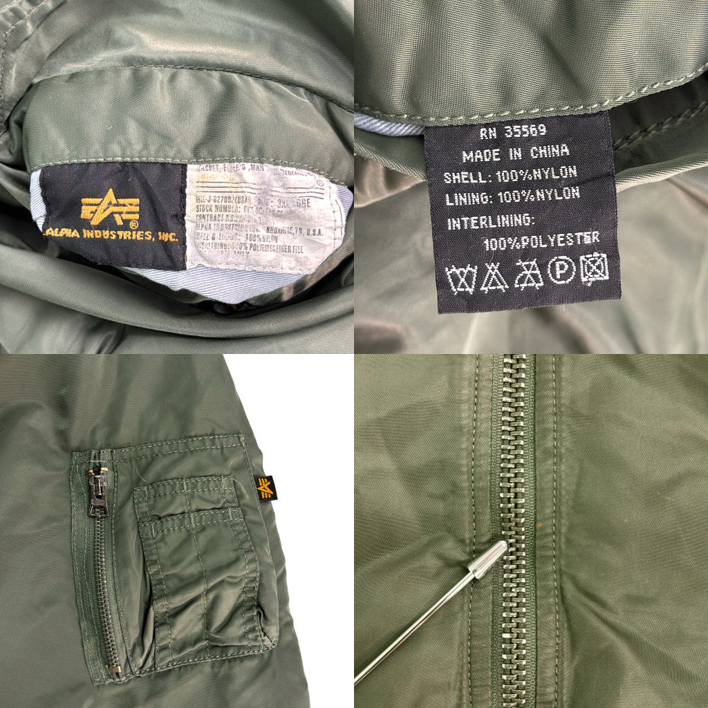 ALPHA INDUSTRIES MA-1 Flight Jacket Military Jacket