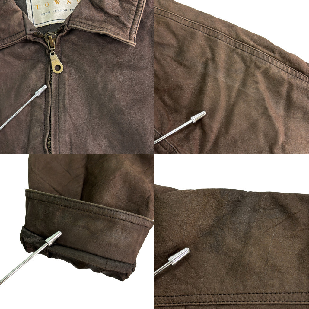 TOWNE by LONDON FOG Leather Jacket